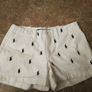 Womens Ralph Lauren all over shorts... Size 2